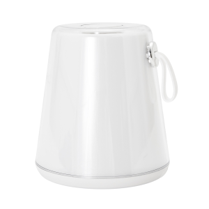 Compact Modern White LED Colour Changing Rechargeable Touch Table Lamp