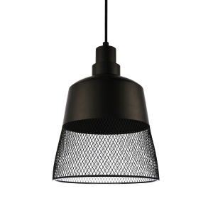 Industrial Vintage Pendant Light Shade with Wire Mesh Grill Design