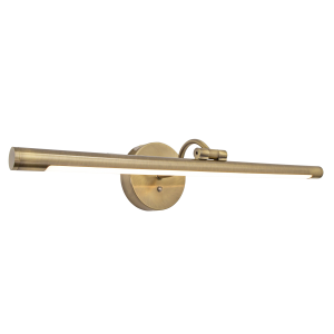 Antique Brass Wireless Rechargeable LED Touch Dimmable Picture Light