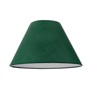 10 Inch Forest Green Cotton Coolie Lampshade for Table Lamp or Pendant