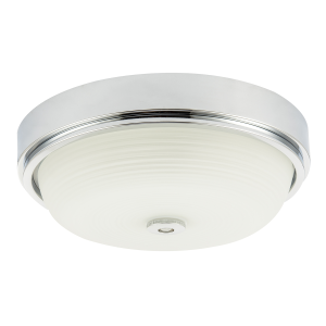 Sensor IP44 Bathroom Ceiling Light in Chrome with Multi Functions