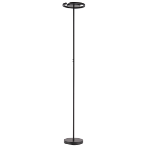 RGB and CCT Modern LED Floor Lamp in Matte Black with Remote Control