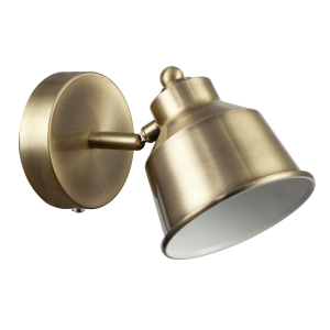 Modern Antique Brass Wireless Rechargeable Dimmable Spot Wall Light
