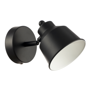 Modern Matte Black Wireless Rechargeable Dimmable Spot Wall Light