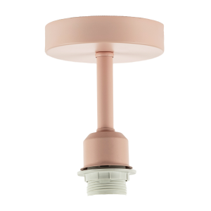 Traditional Soft Blush Pink Ceiling Light Fitting to Hold Lamp Shades