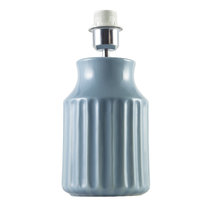 Elegant Ceramic Table Lamp Base with Soft Duck Egg Blue Glazed Finish