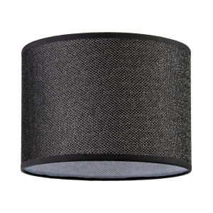 Modern and Designer Mini Diamond Black Glitter Fabric Lamp Shade
