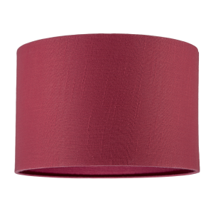 Modern Chic Chrysanthemum Textured Linen Fabric Circular Lamp Shade